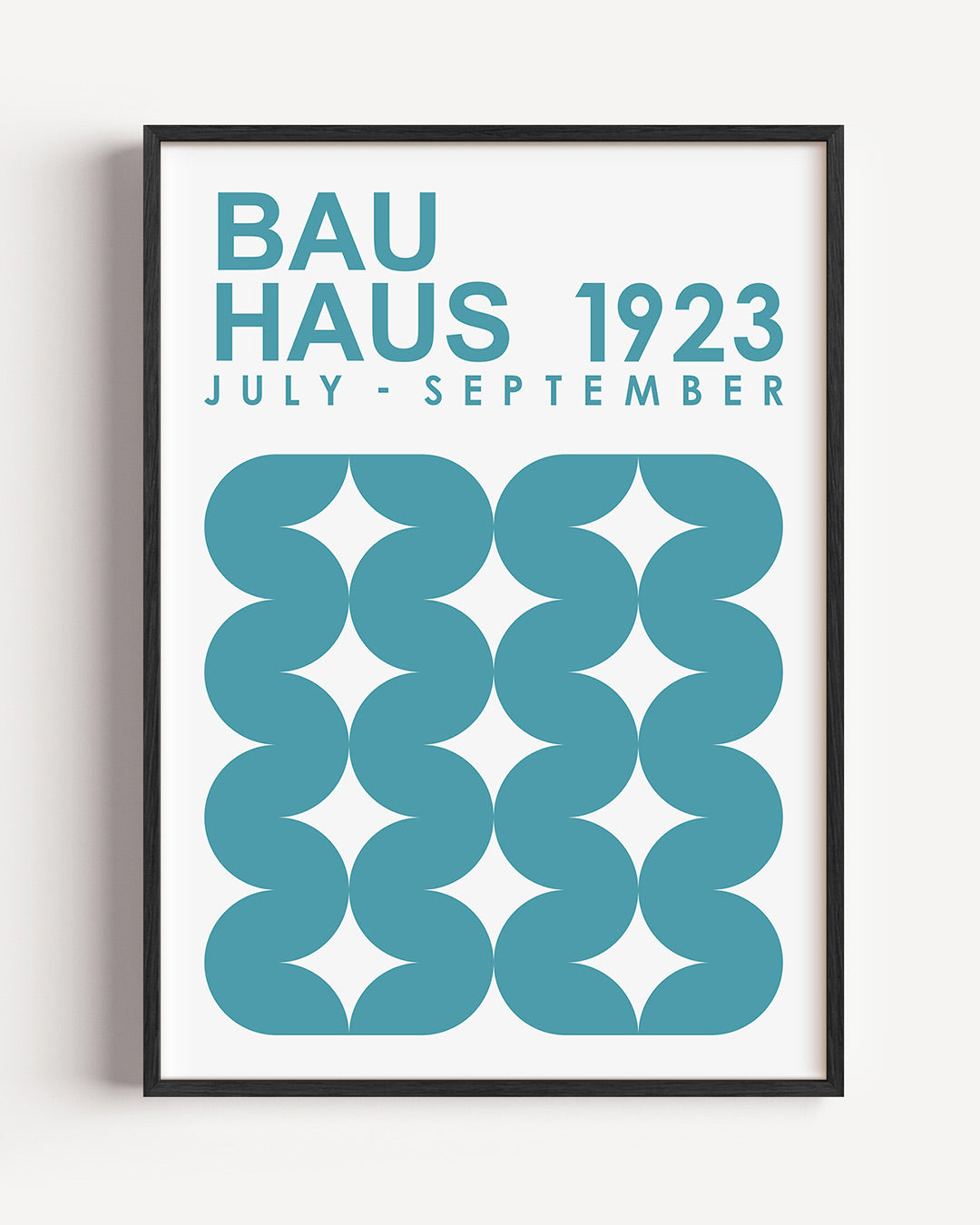 Vormritme en kleur Poster