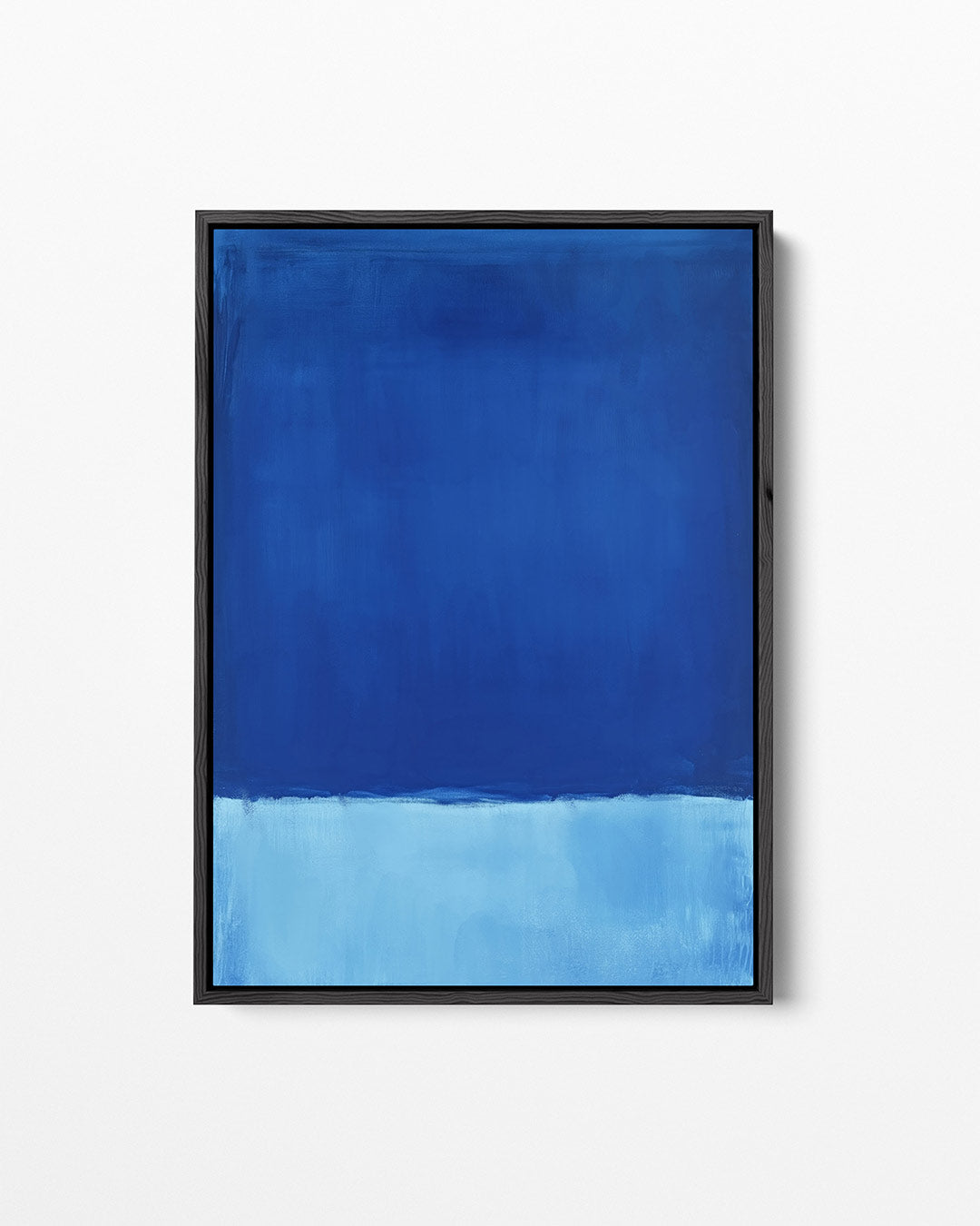 Blauwe harmonie Kunstwerk