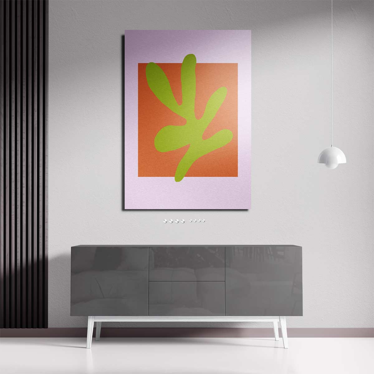Organische Vormen Kunstwerk-canvas-dibond-plexiglas-wanddecoratie-WallArtistic