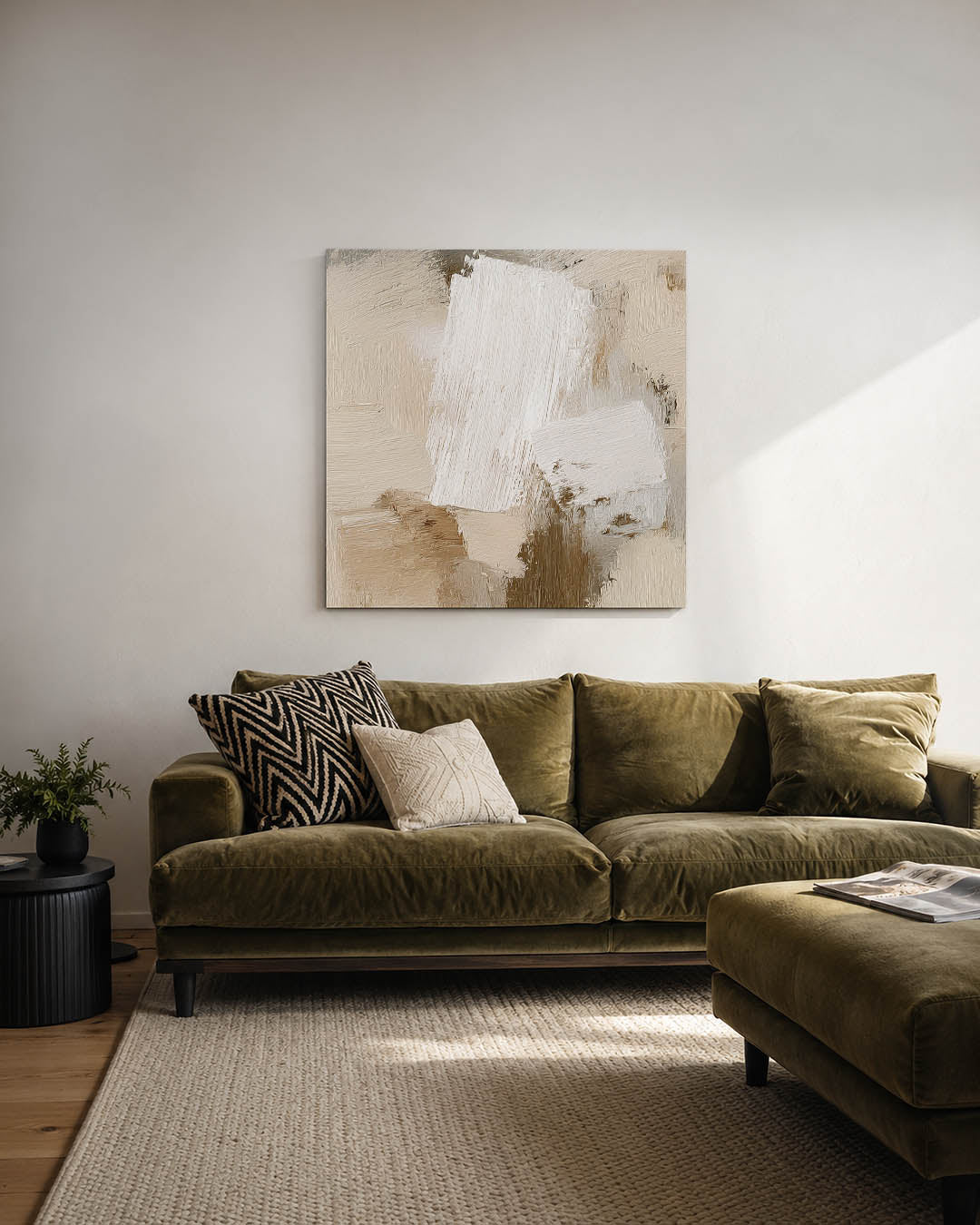Neutrale vormen Kunstwerk