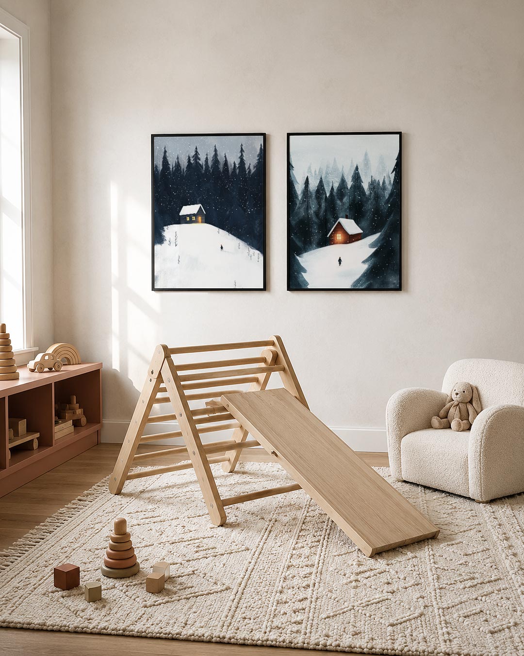 Winterse sereniteit Posterset