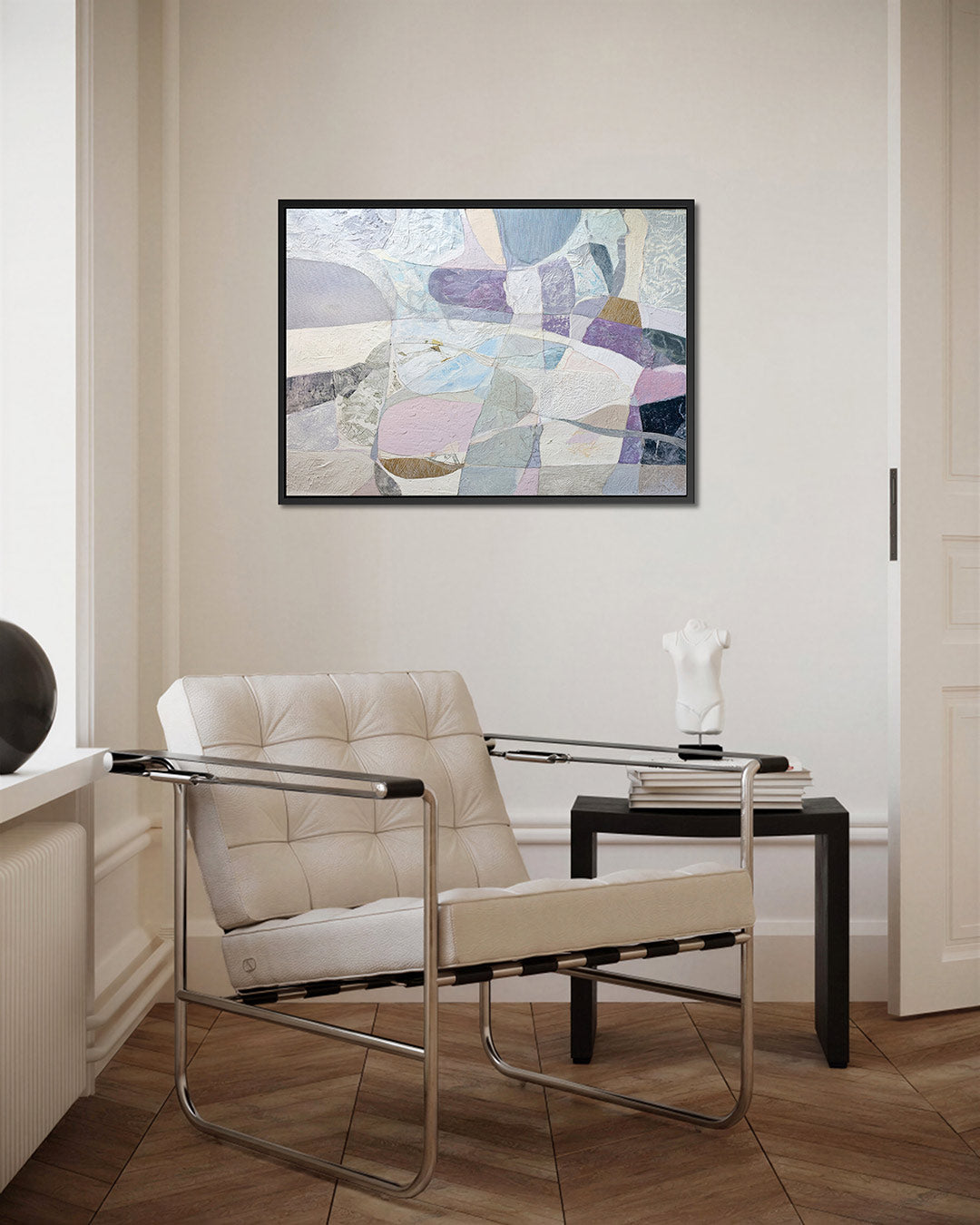 Organische vormen compositie Kunstwerk