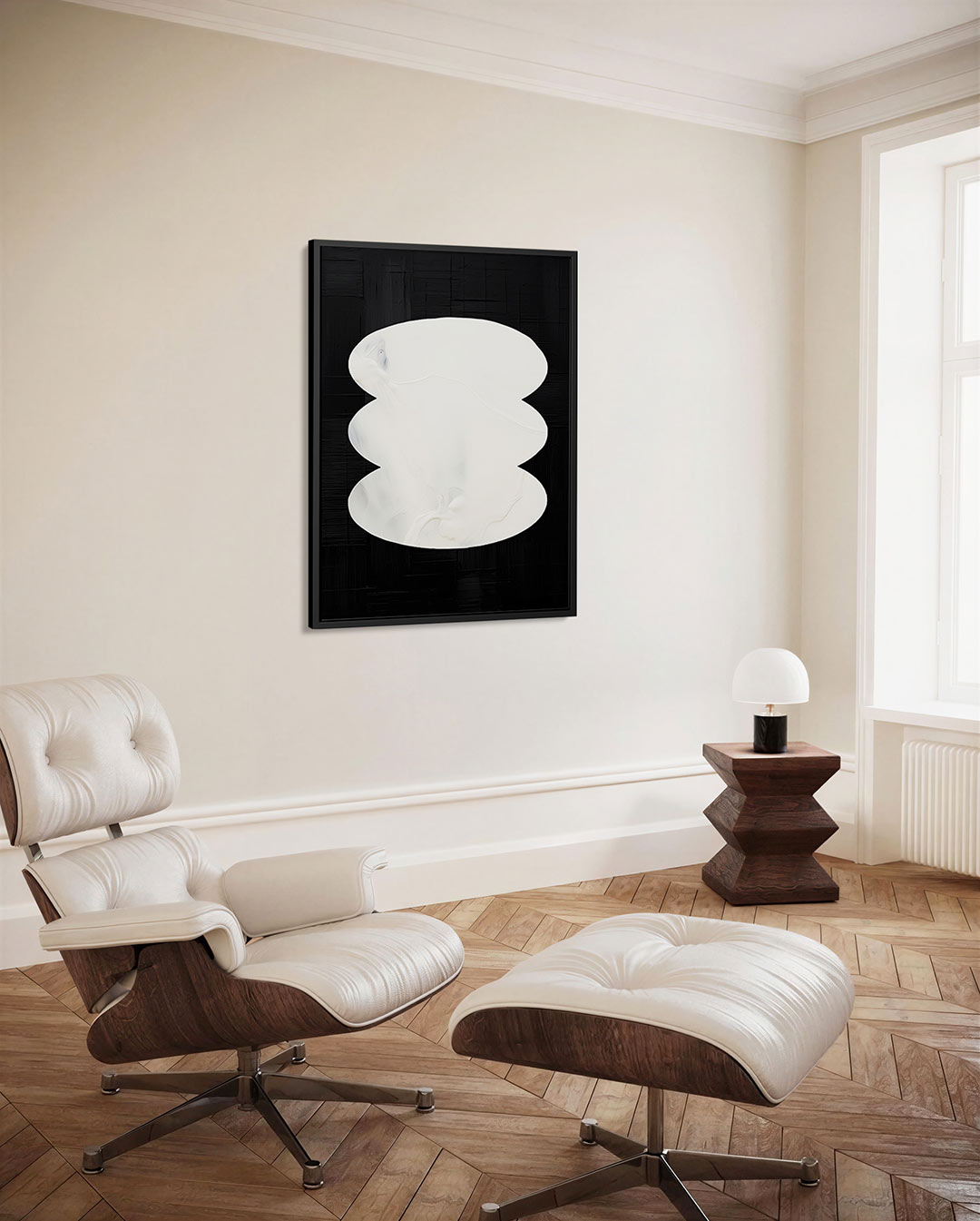 Organische vormen Kunstwerk