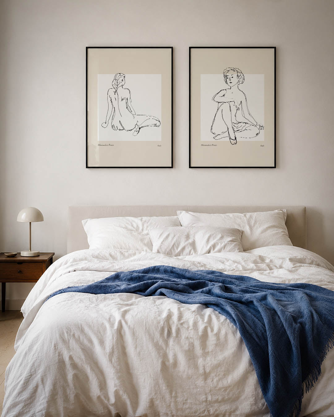 Lijnenspel en rust Posterset