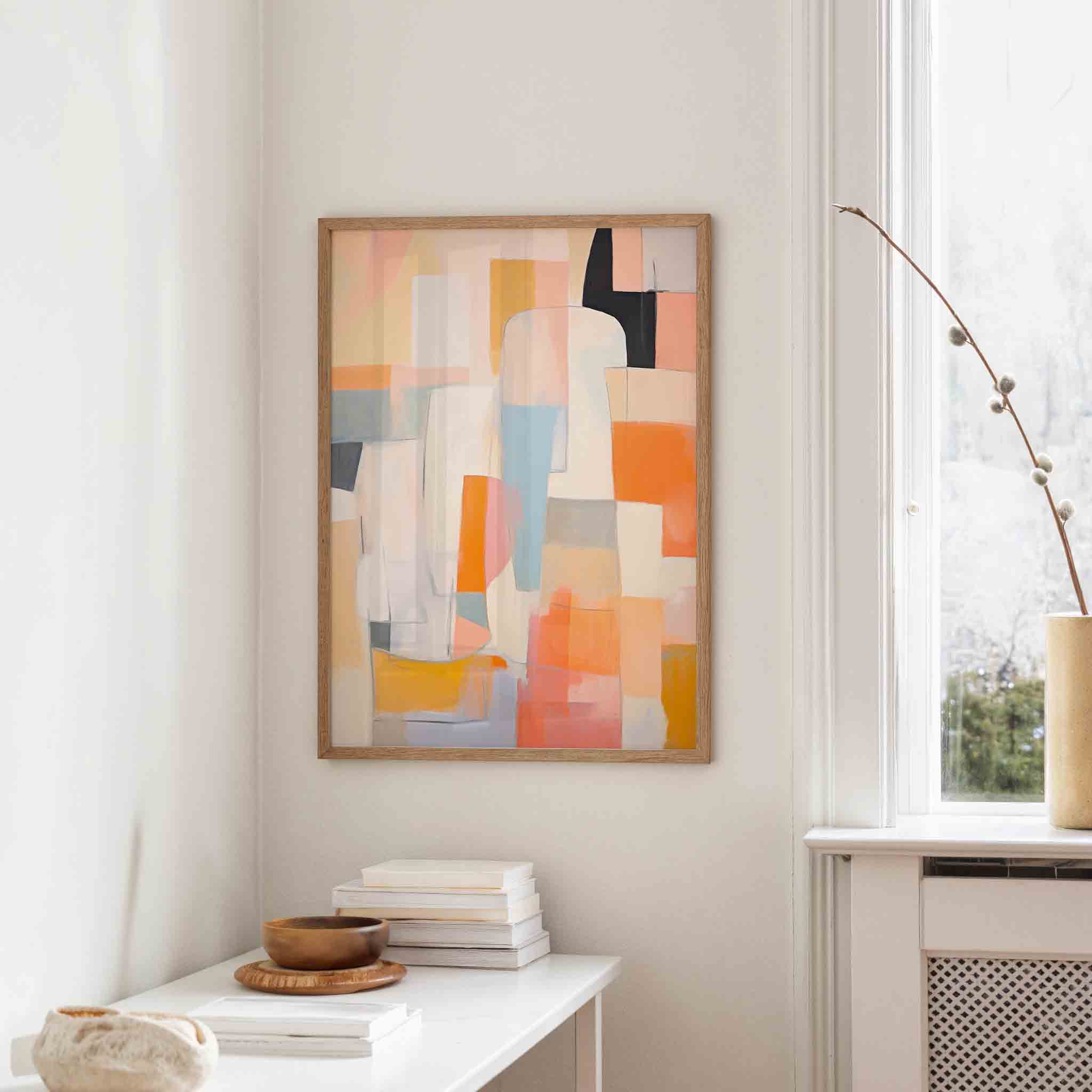 Abstracte vormen Poster
