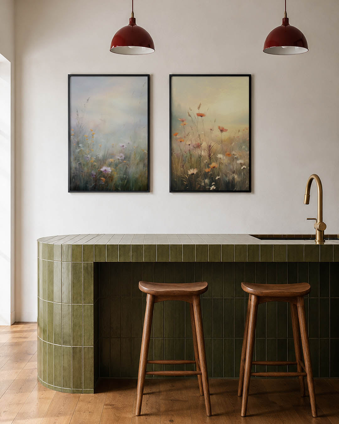 Bloemennevel Posterset