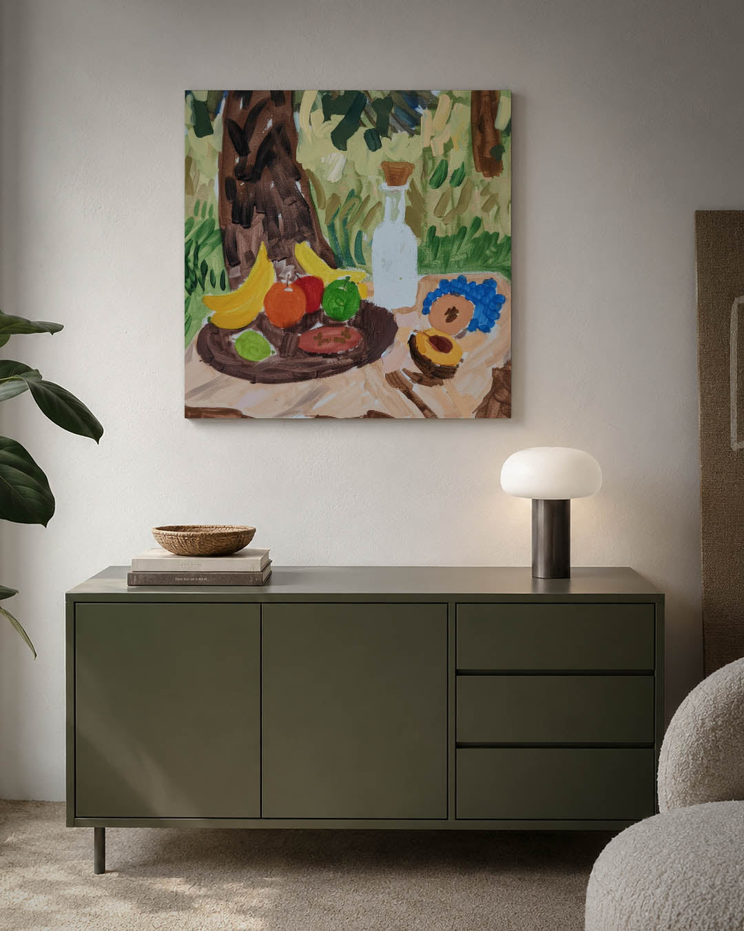 Fruit en natuur Kunstwerk
