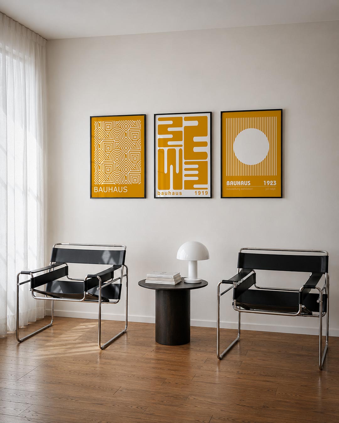 Patroon en lijnen Posterset