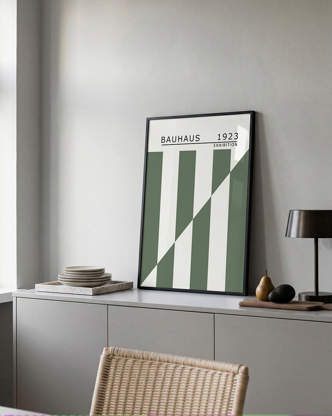 Lijnen en vlakken Poster