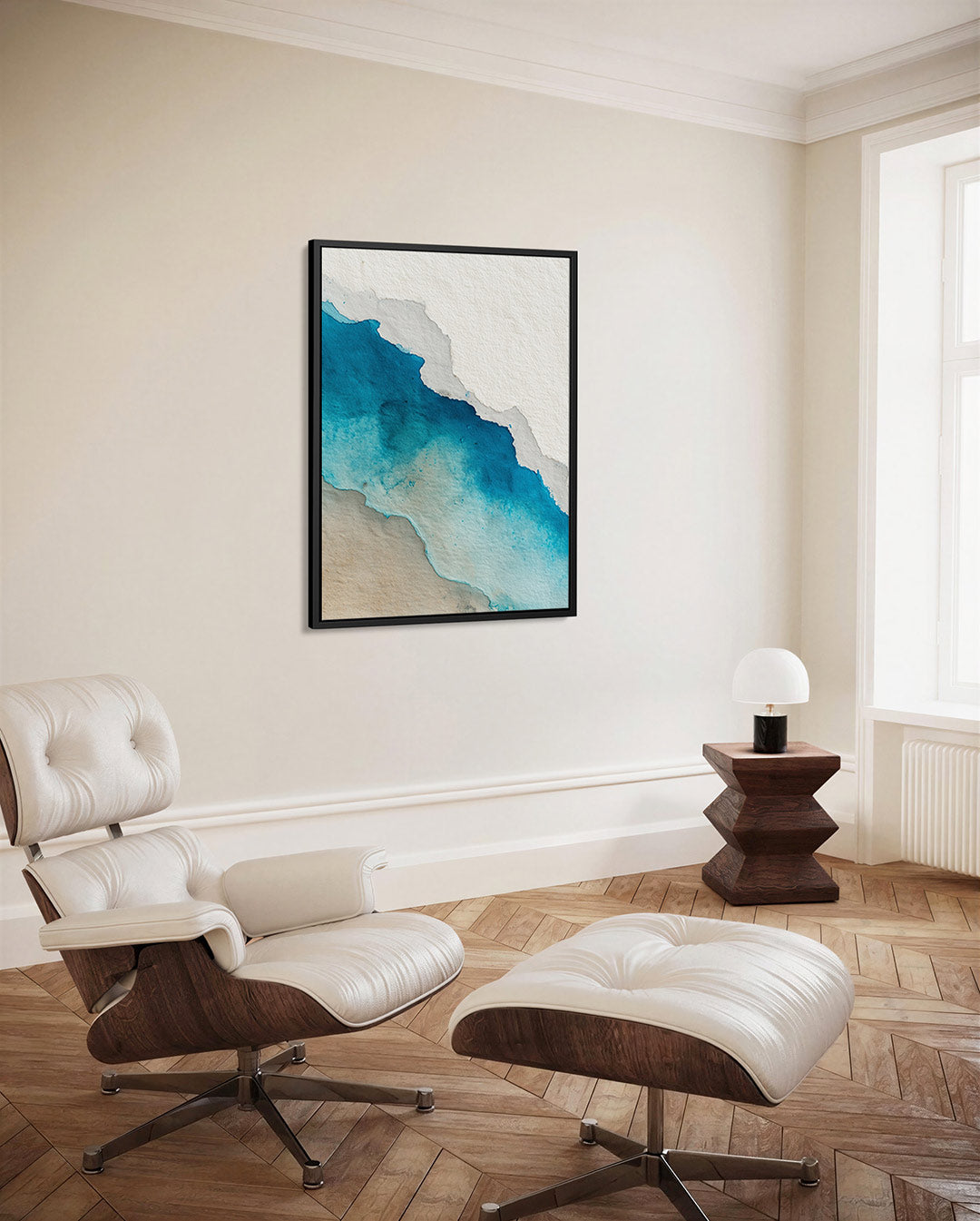 Vloeiende kleurovergangen Kunstwerk