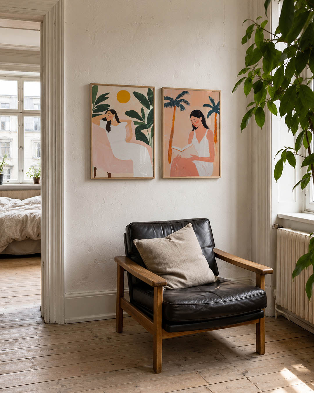 Zon en rust Posterset