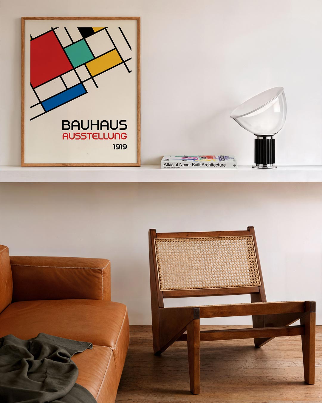 Vorm en kleurvlakken Poster