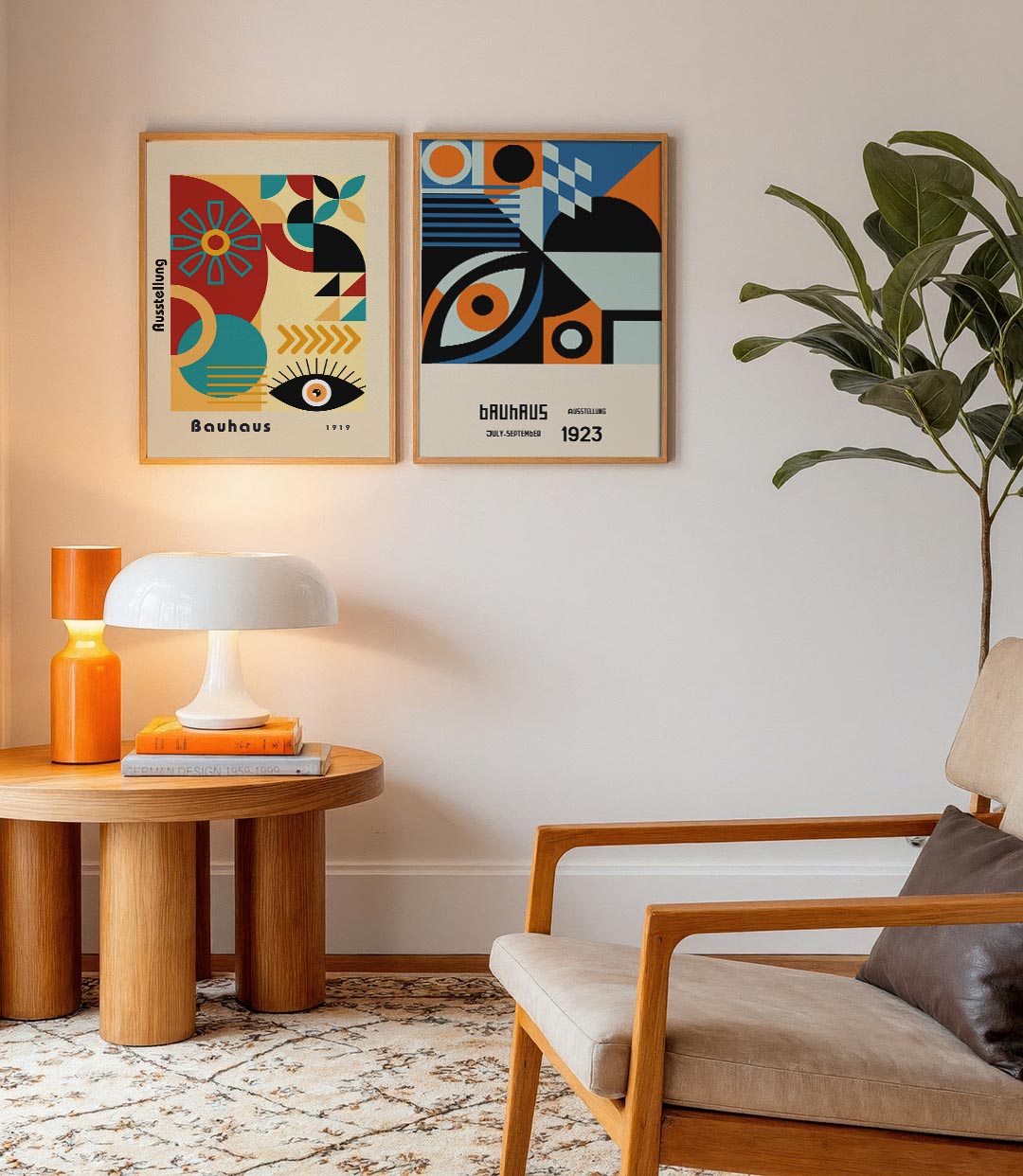 Vorm en kleurenspel Posterset