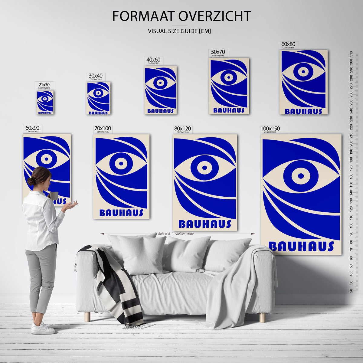 Vorm en kleur Poster