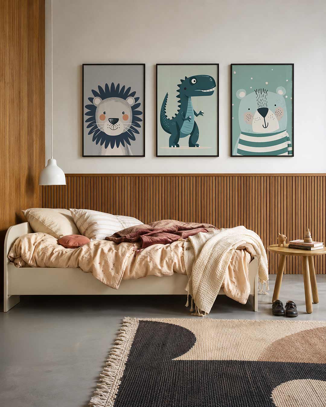 Vrolijke leeuw Posterset
