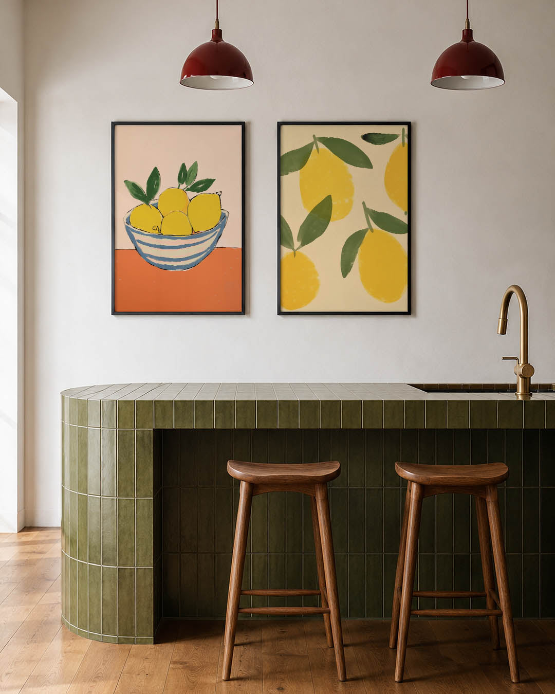 Citroenenschaal Posterset