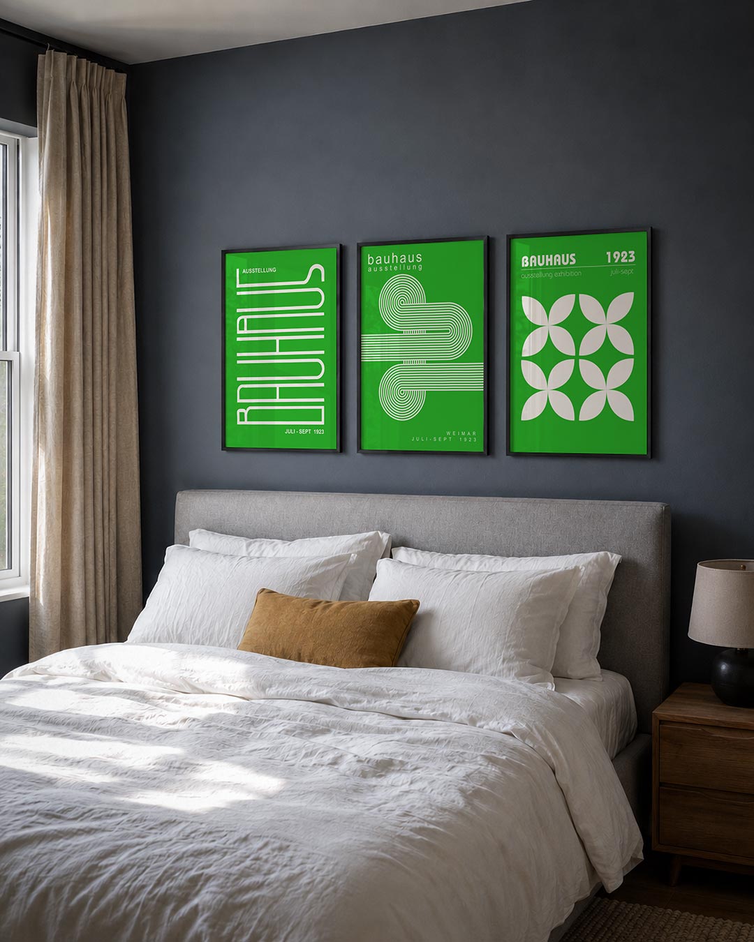 Lijnen en kleurvlakken Posterset