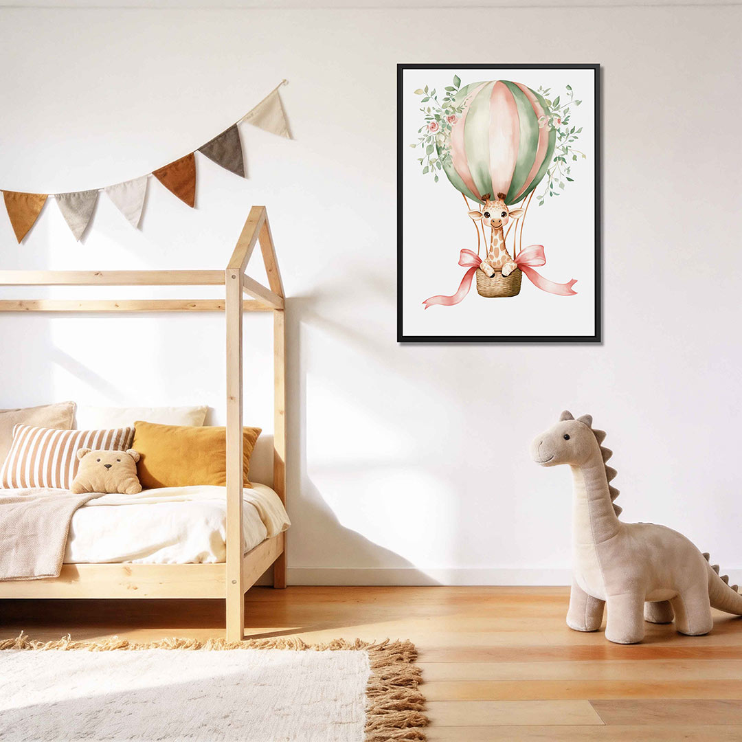Dromerige ballonvaart Kunstwerk