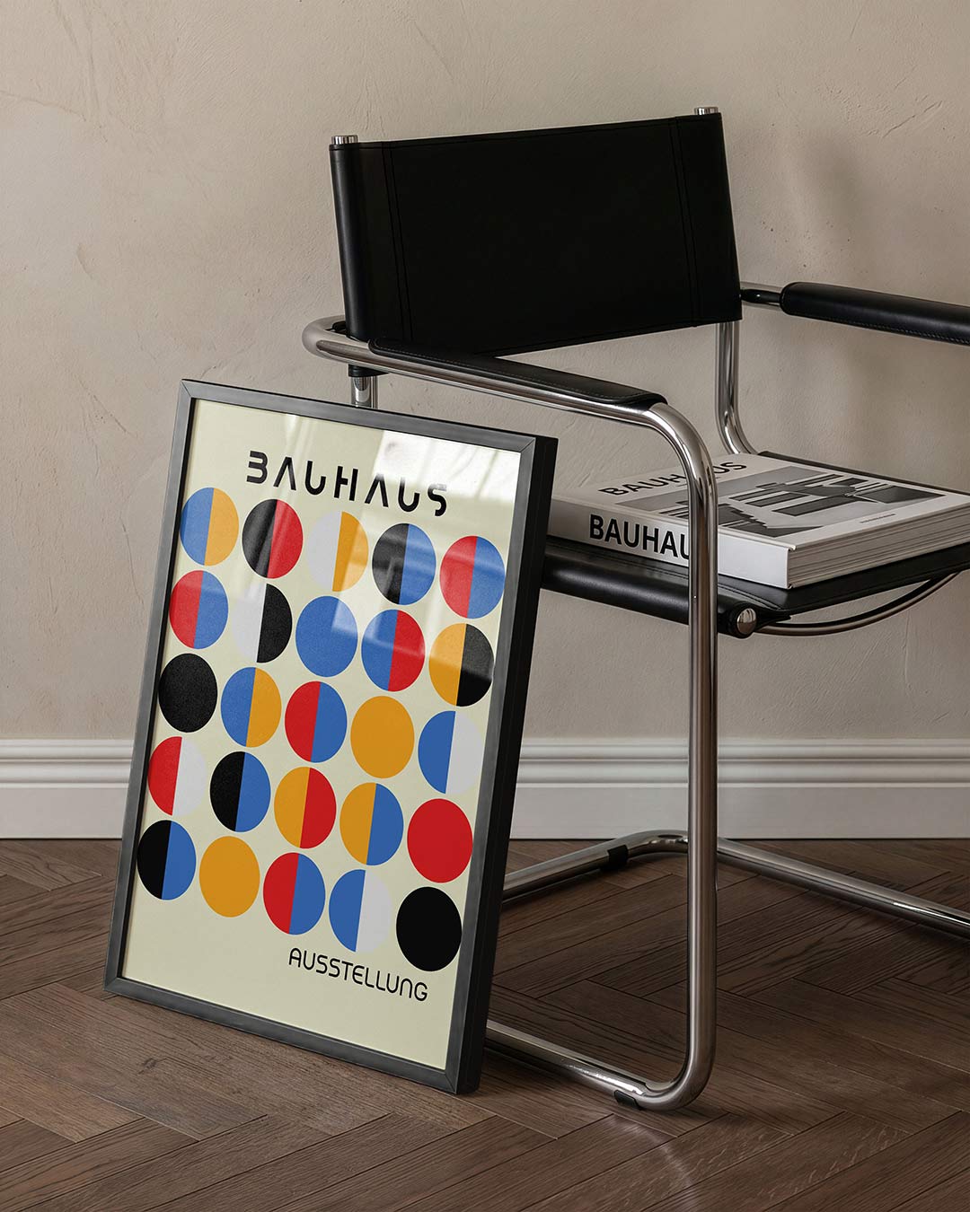 Cirkelpatroon en kleur Poster