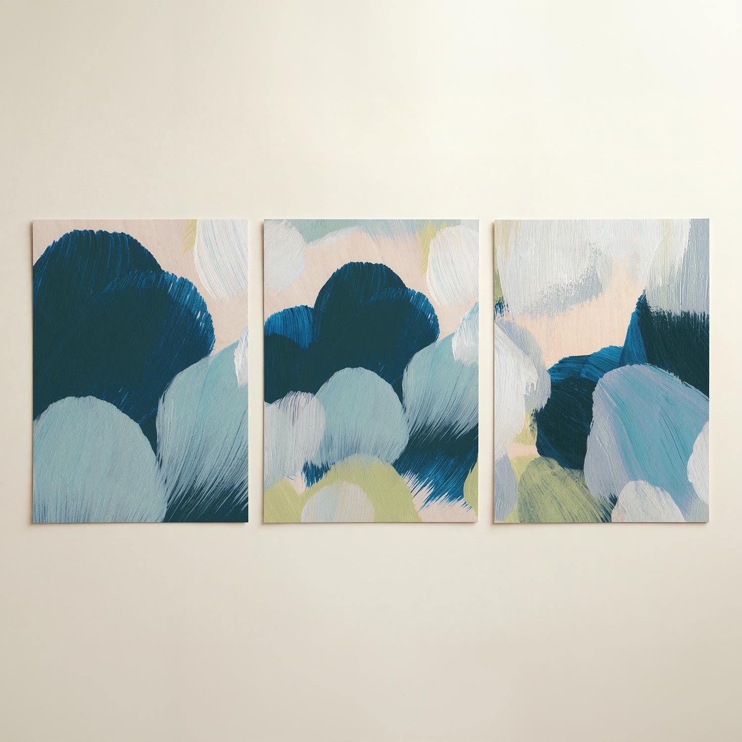 Kleurvlakken harmonie Posterset