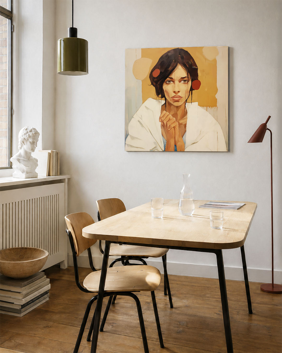 Portretstudie Kunstwerk
