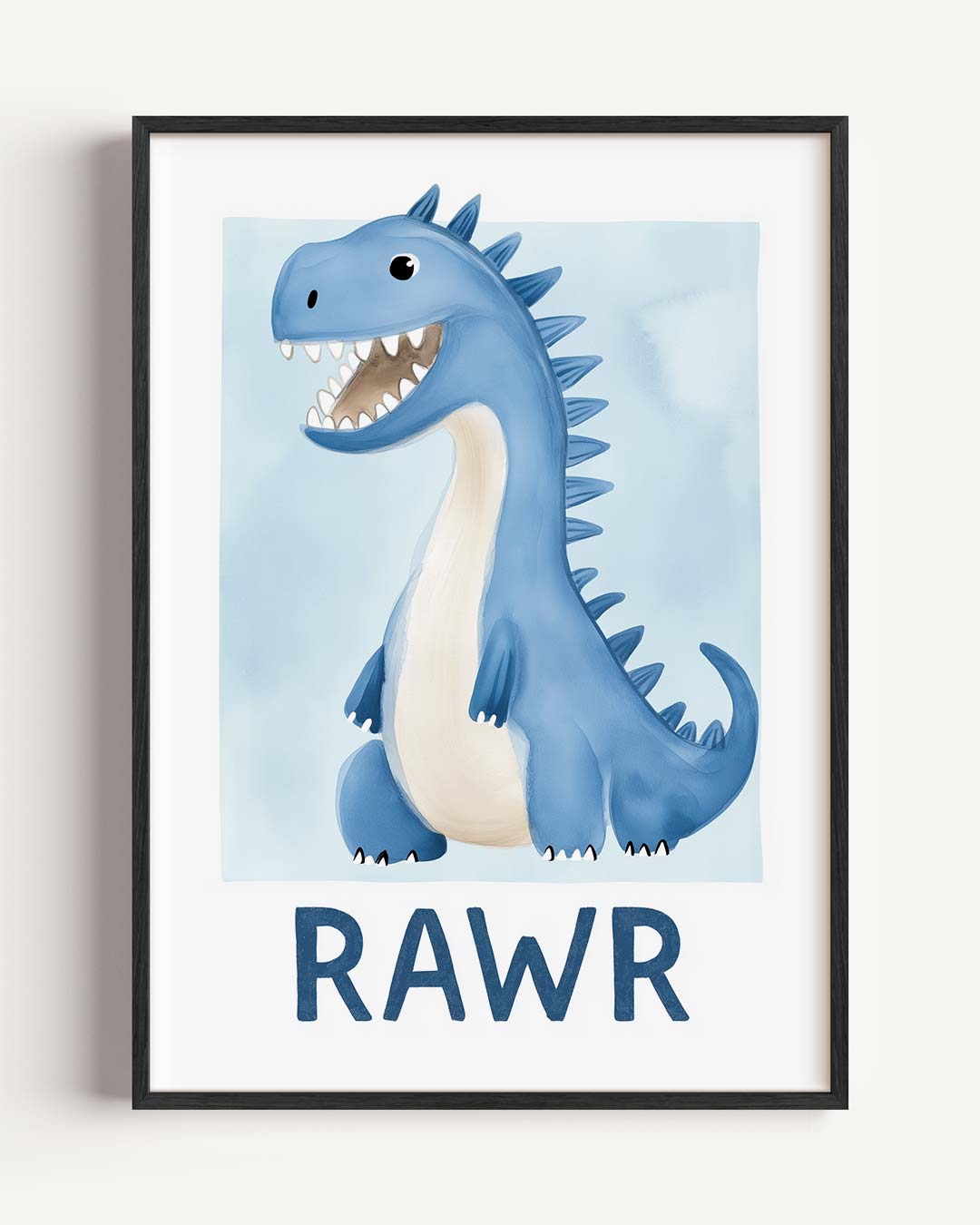 Dinosaur Poster "RAWR Poster-WallArtistic