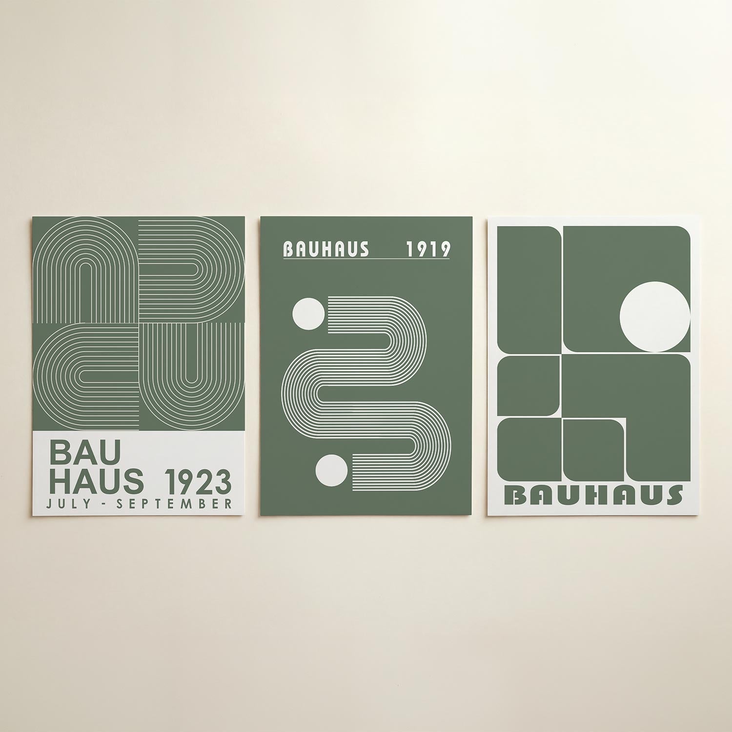 Lijnen en vormen Posterset