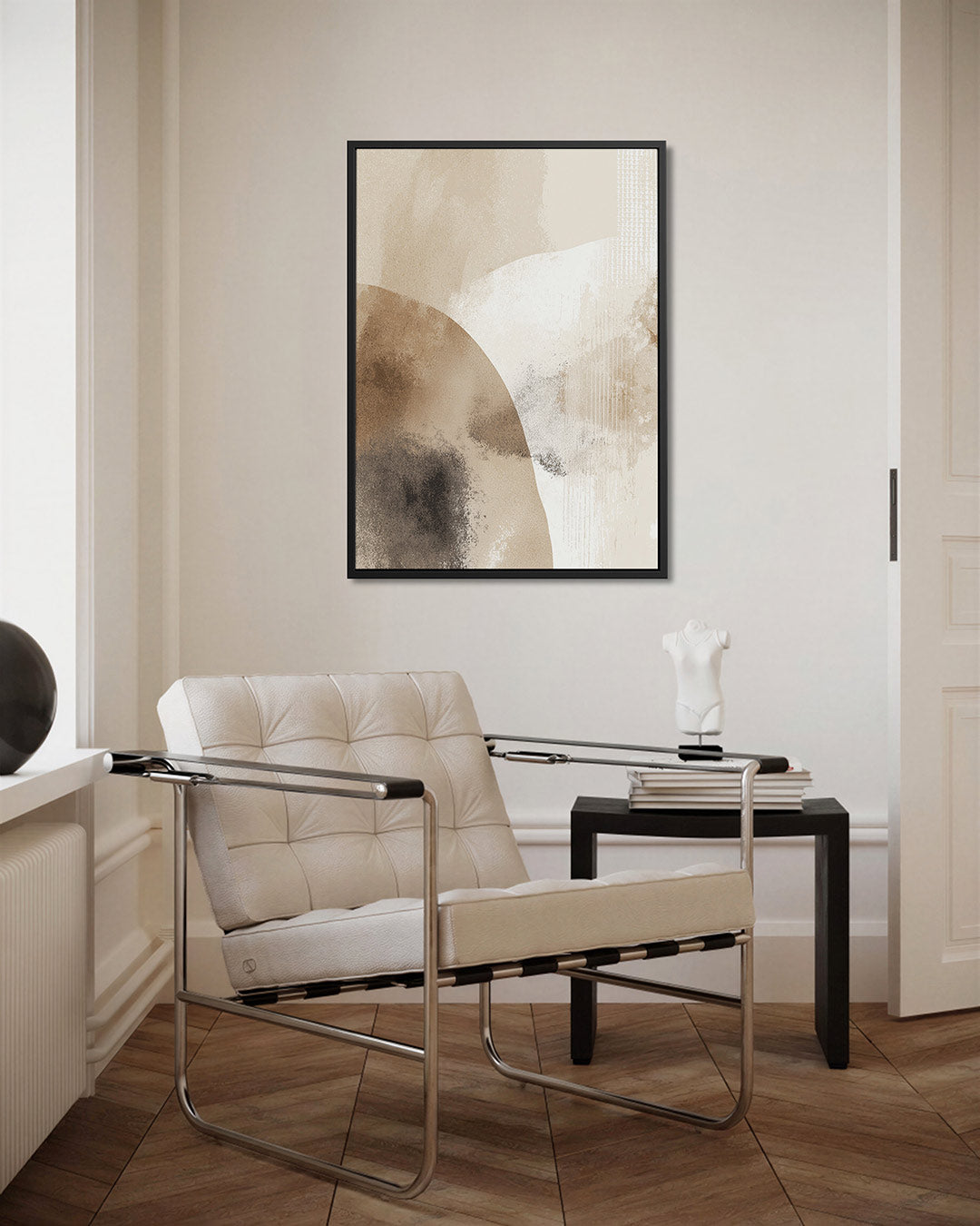 Organische vormen compositie Kunstwerk