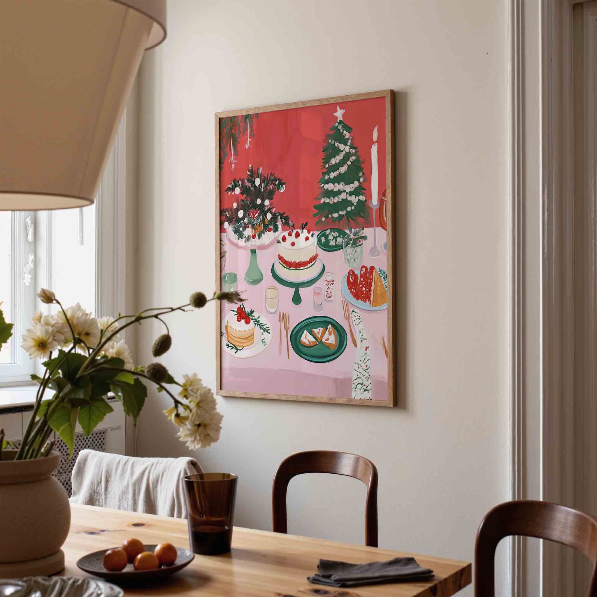 Feestelijke tafel Poster