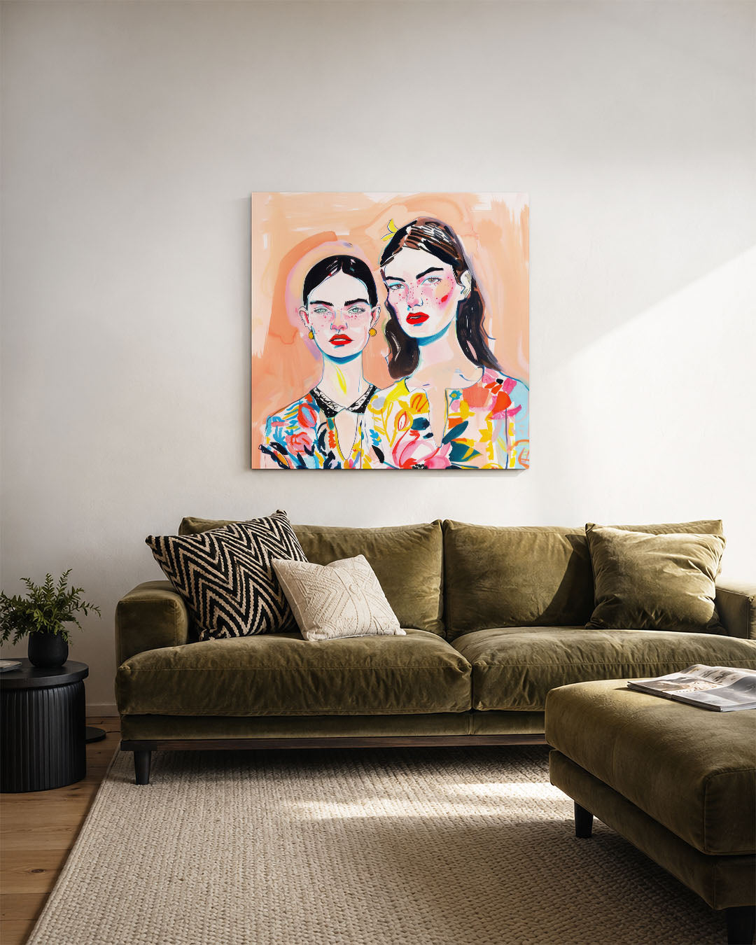 Portretten Kunstwerk