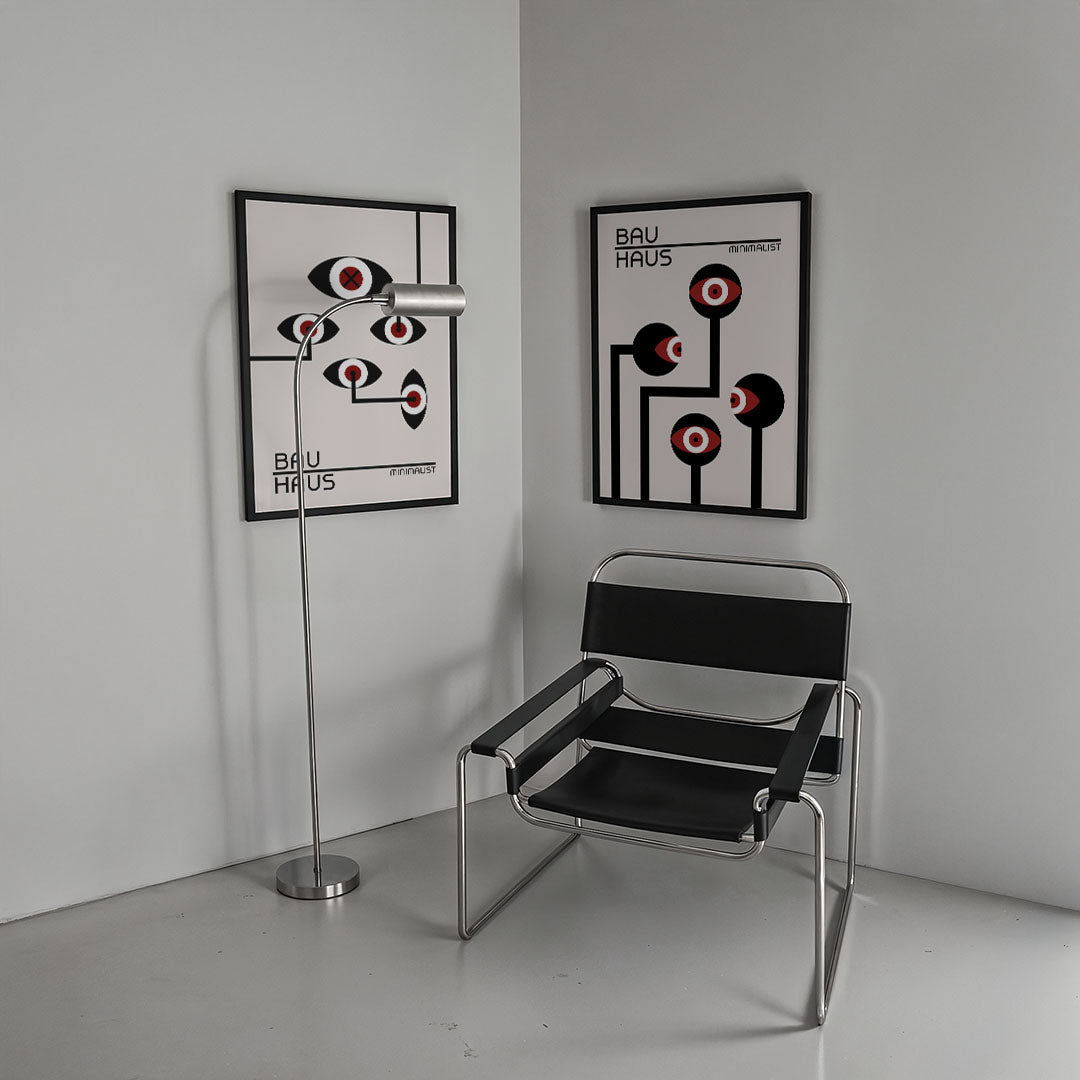 Oogvormen en lijnen Posterset