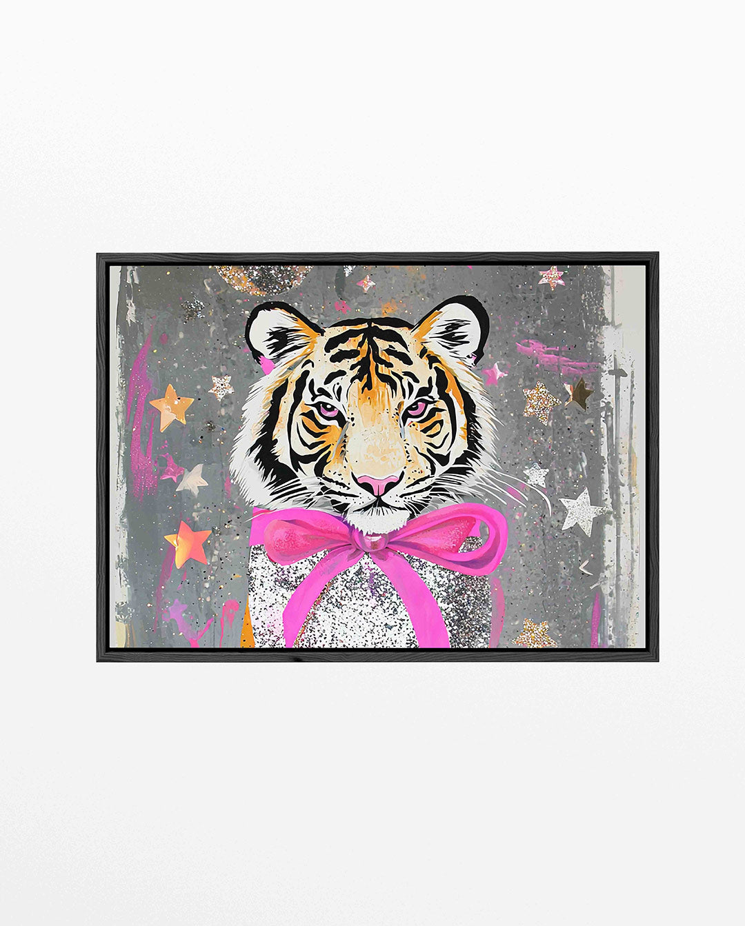 Tijger met sterren Kunstwerk