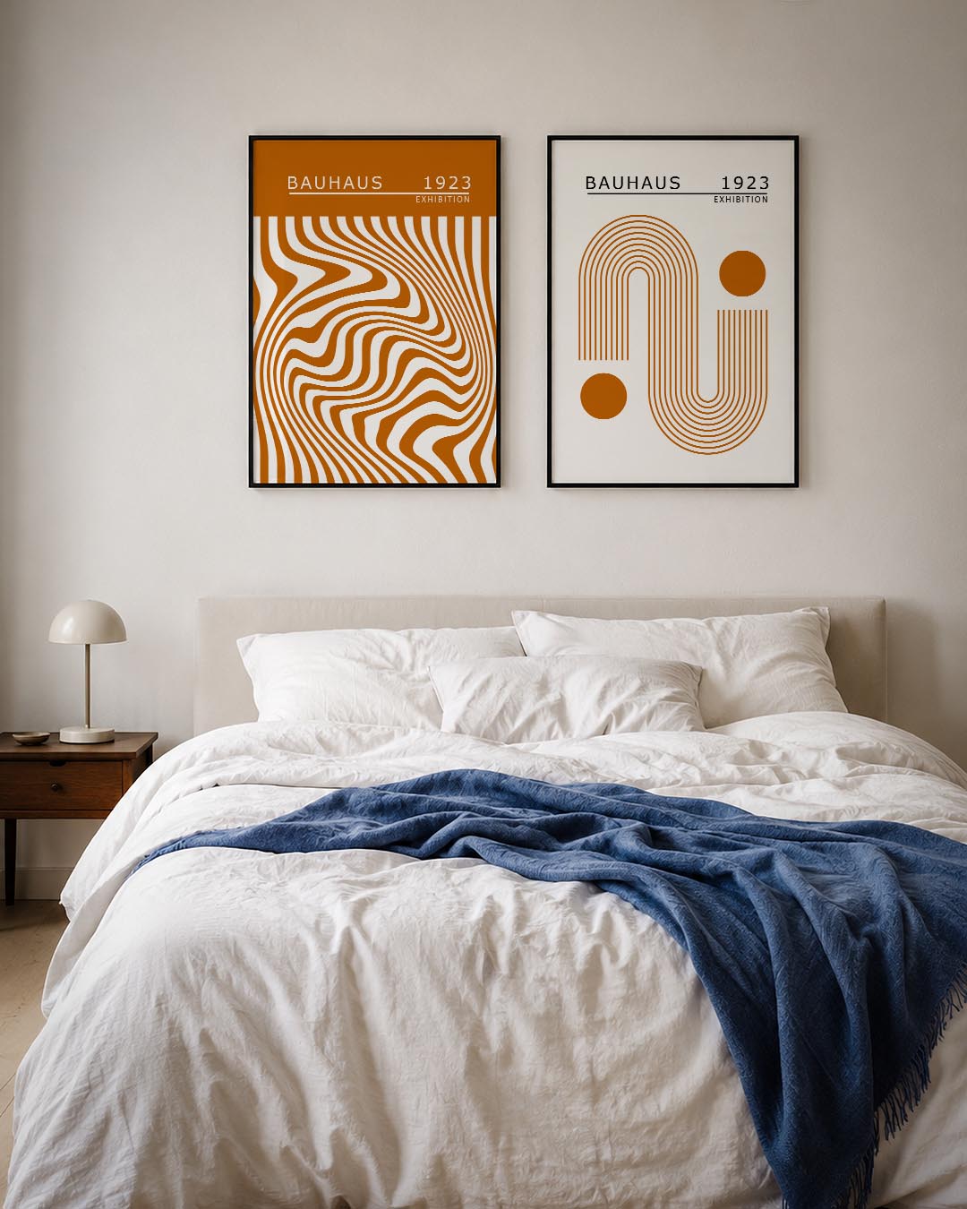 Golvende lijnen Posterset