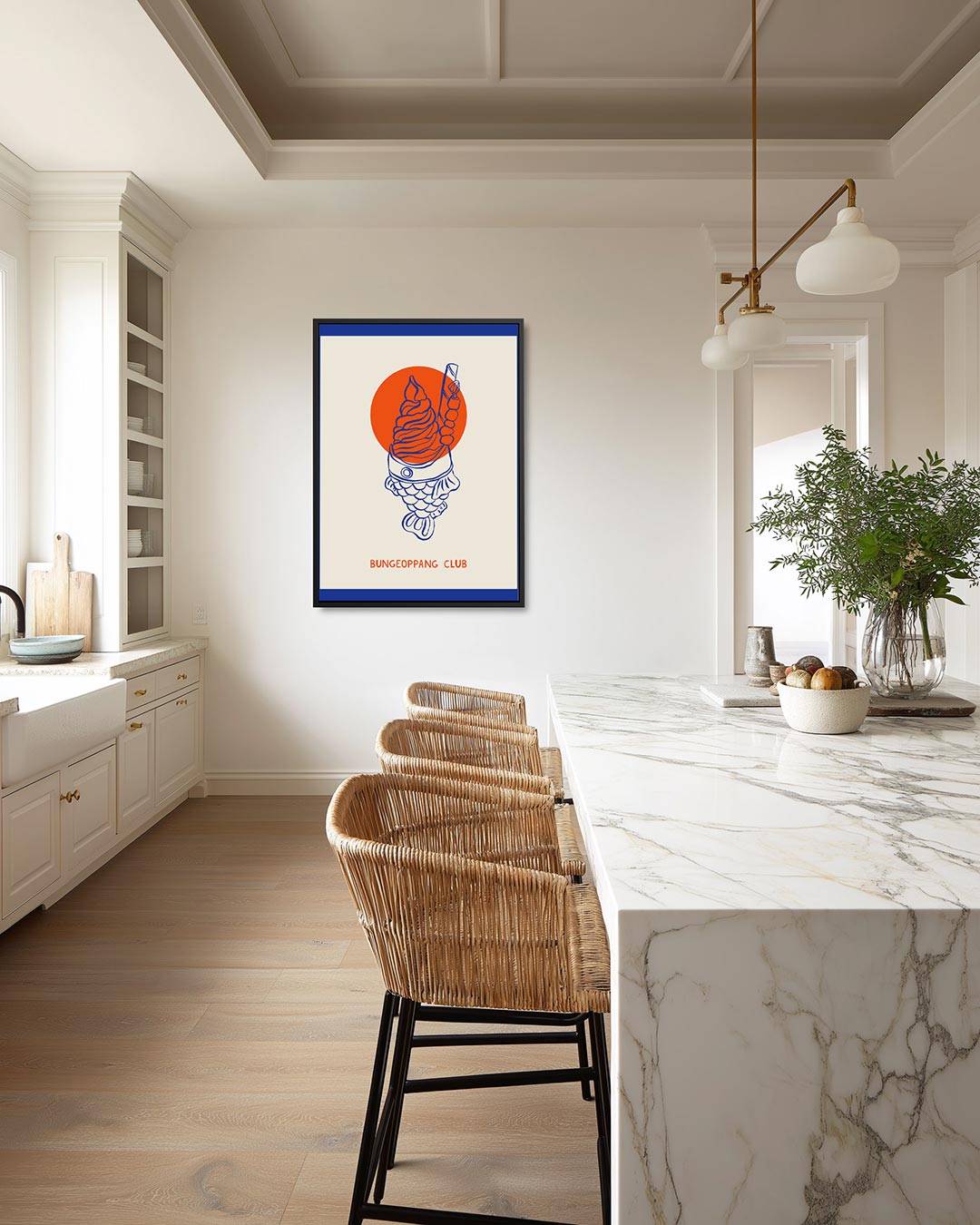 Grafische visuele illustratie Kunstwerk