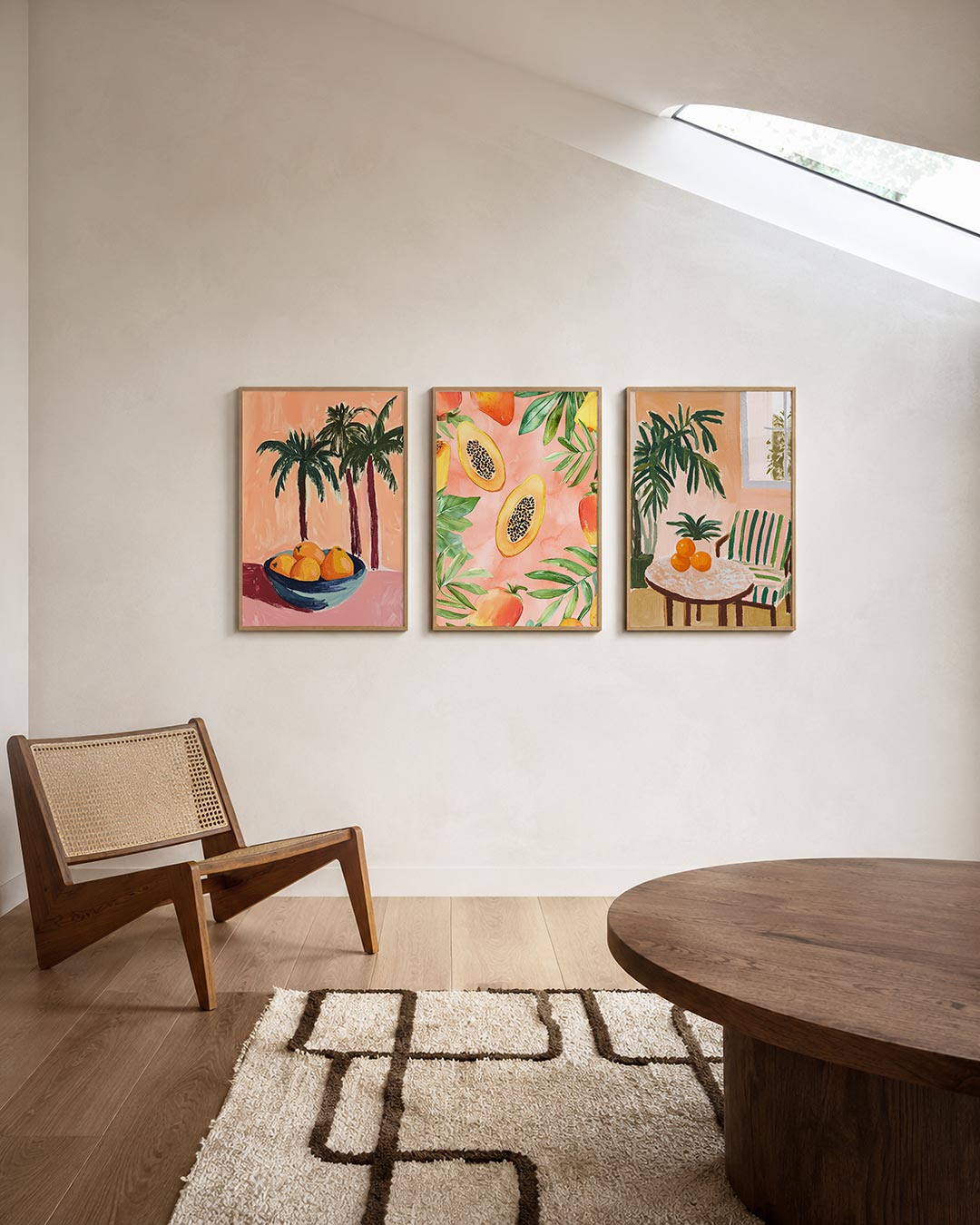 Tropische vruchten Posterset