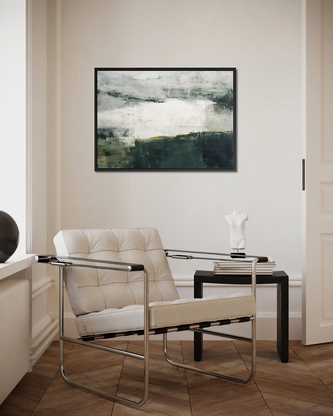 Rustige landschap compositie Kunstwerk