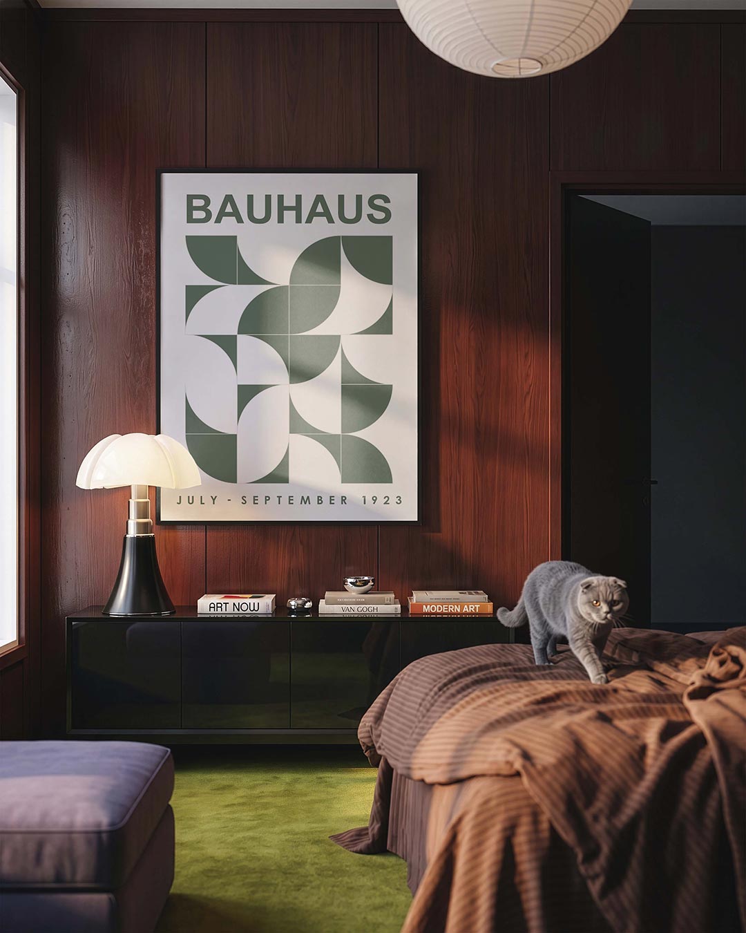 Vormritme en balans Poster