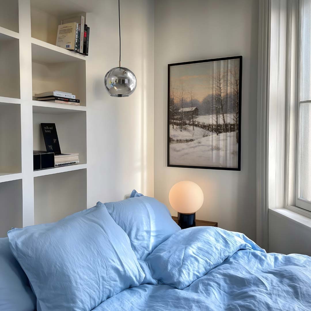 Winterse Sereenheid Poster-WallArtistic