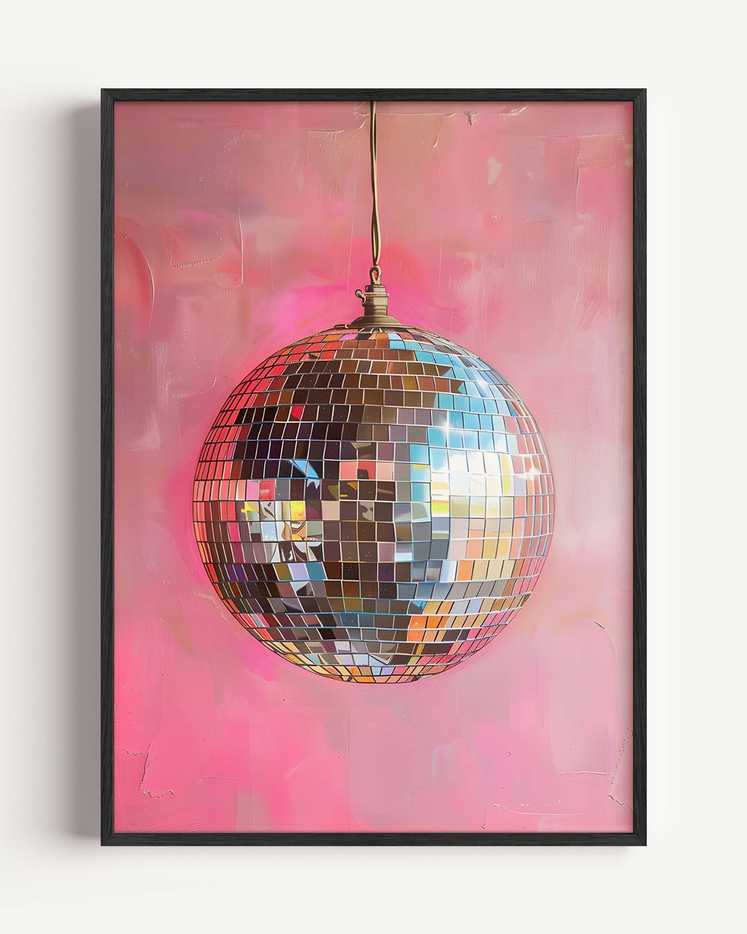 Sprankelende Discobal Poster-WallArtistic