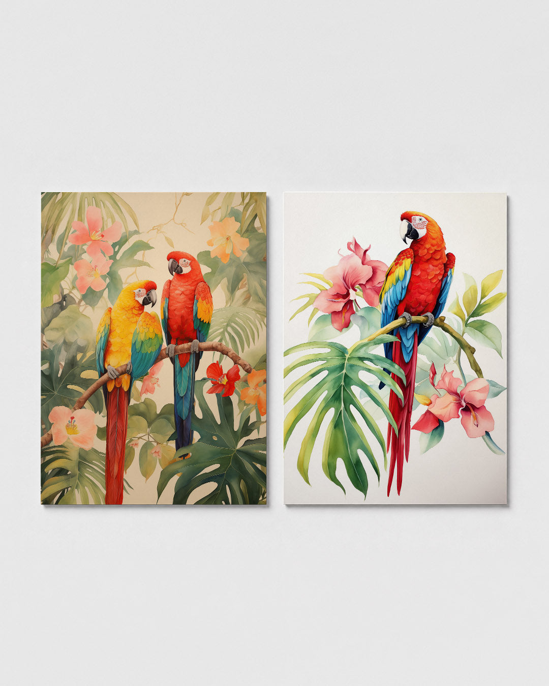 Tropische kleurenpracht Posterset