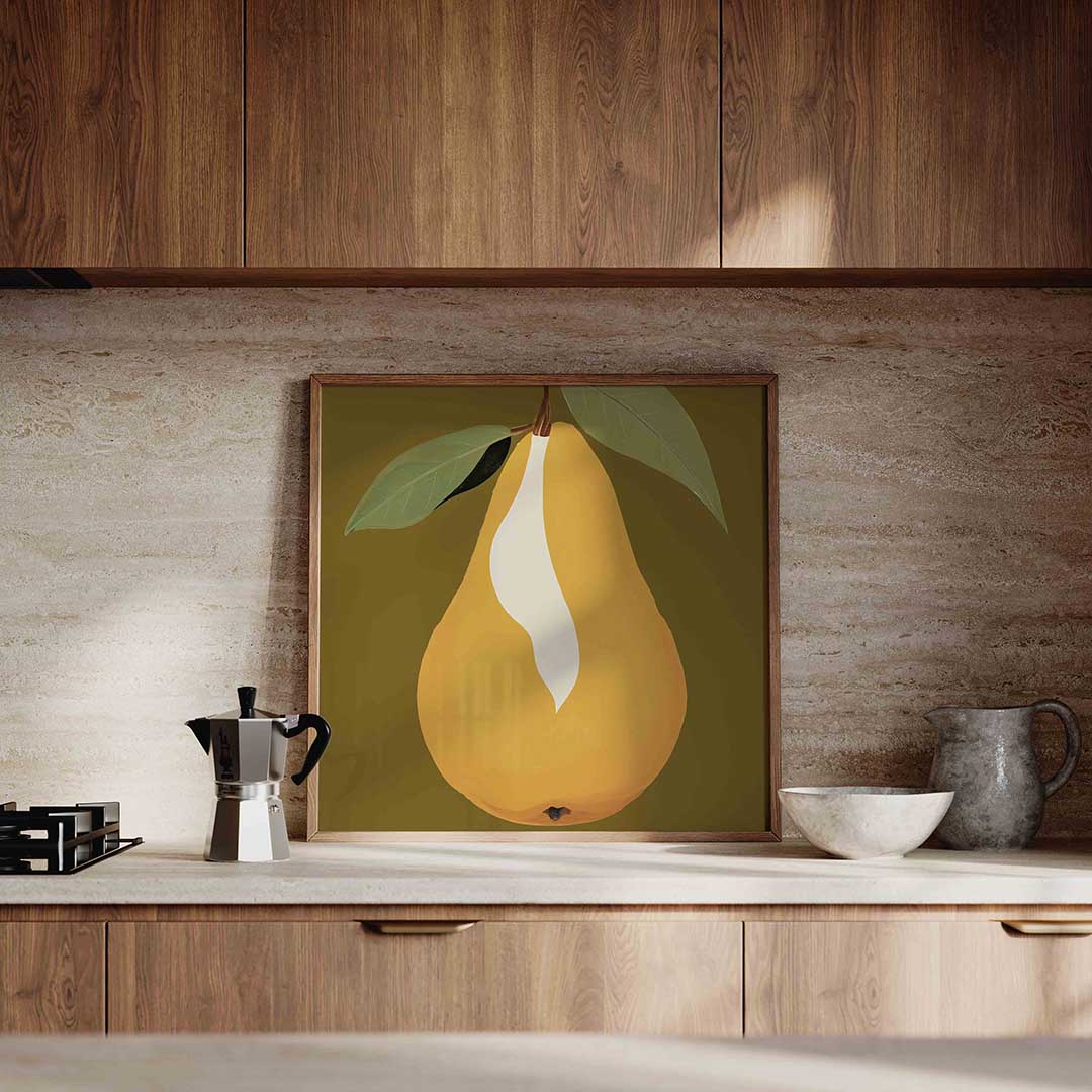 Grote peer Poster