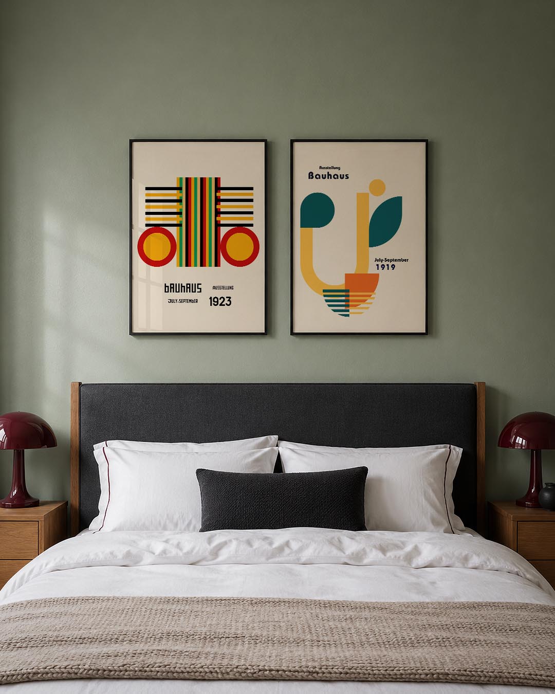 Kleurrijke lijnen Posterset