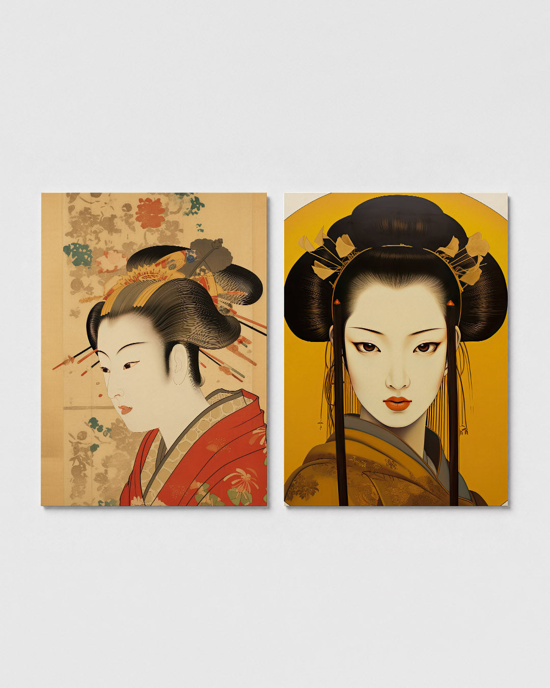 Elegante vrouw Posterset