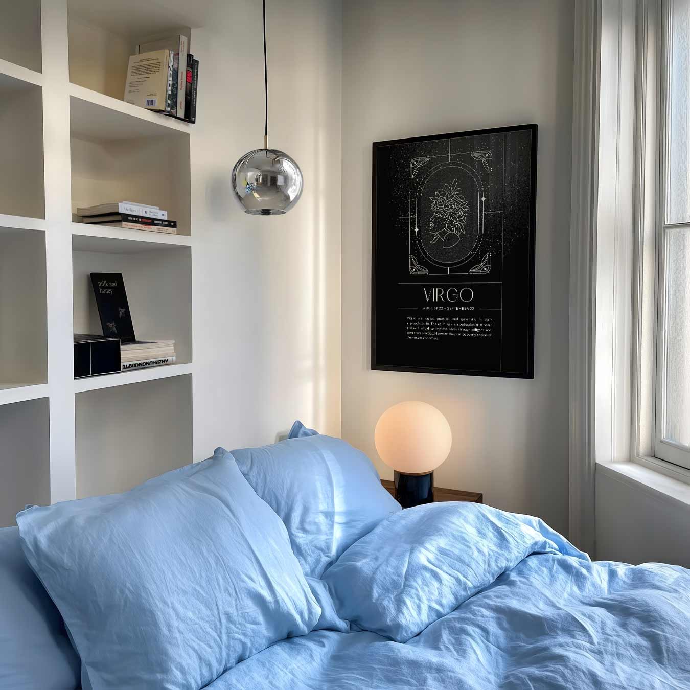 Virgo Sterrenbeeld Poster-WallArtistic