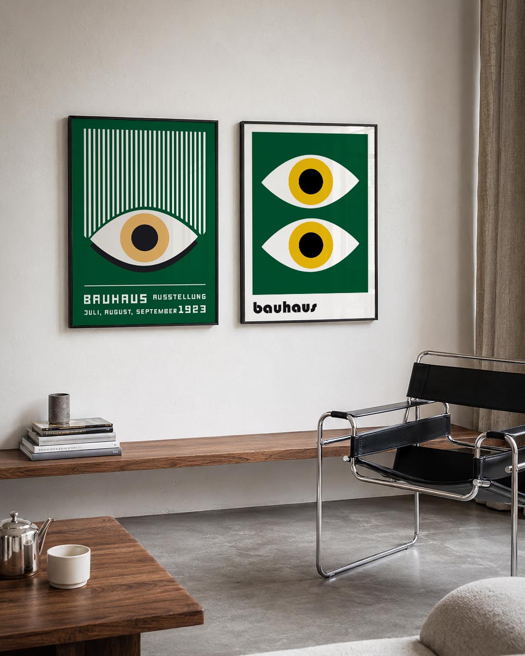 Oog en lijnen Posterset