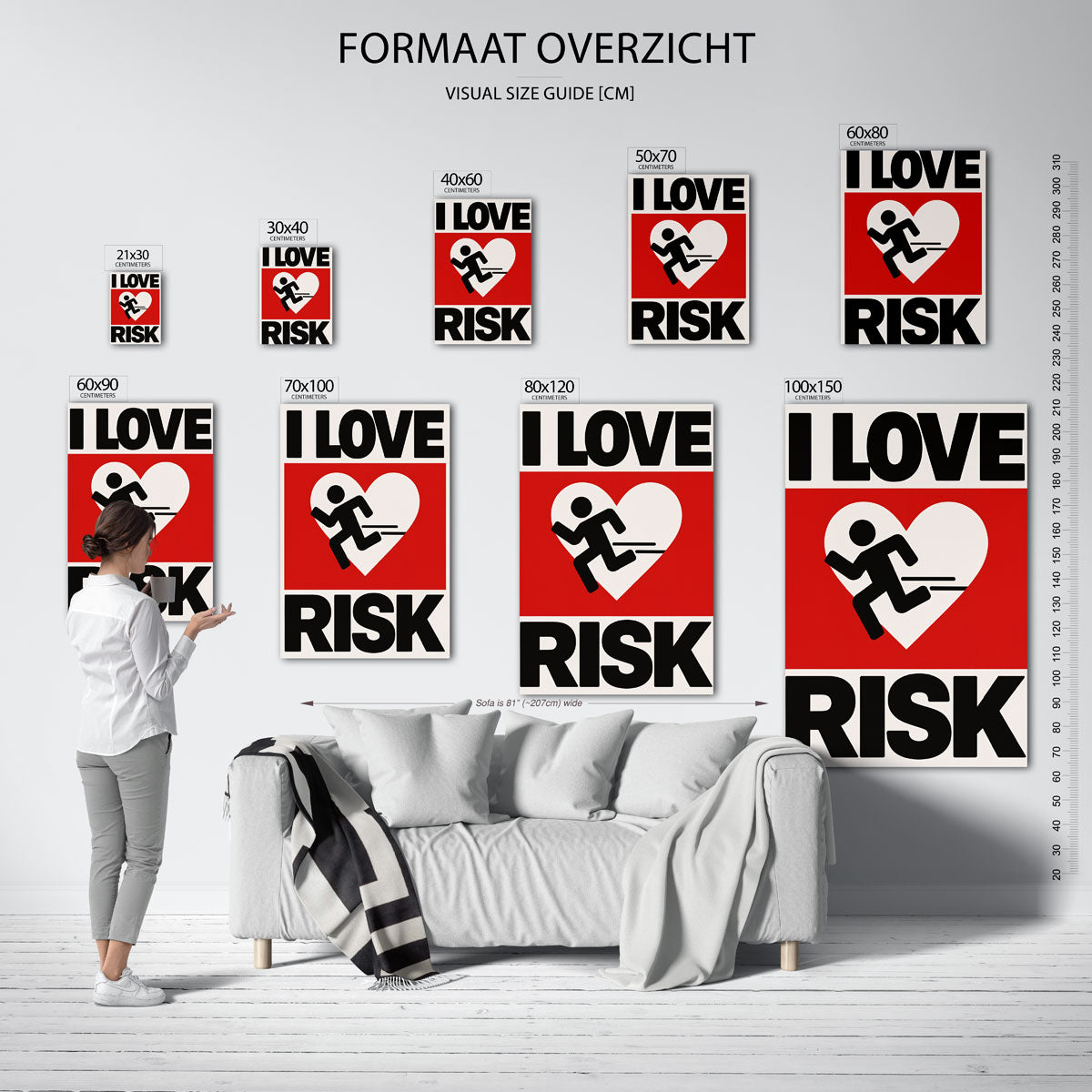 I love risk Poster
