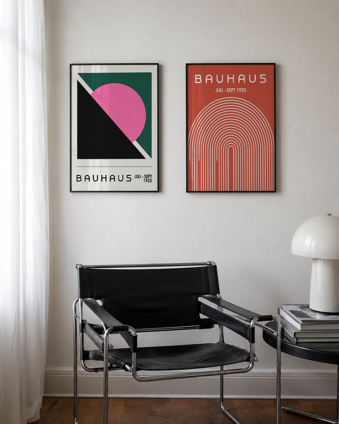 Vormen en kleurvlakken Posterset