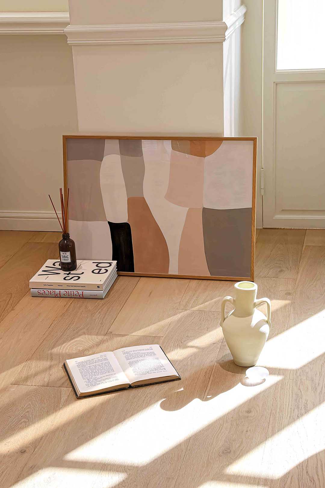 Abstracte vormen Poster