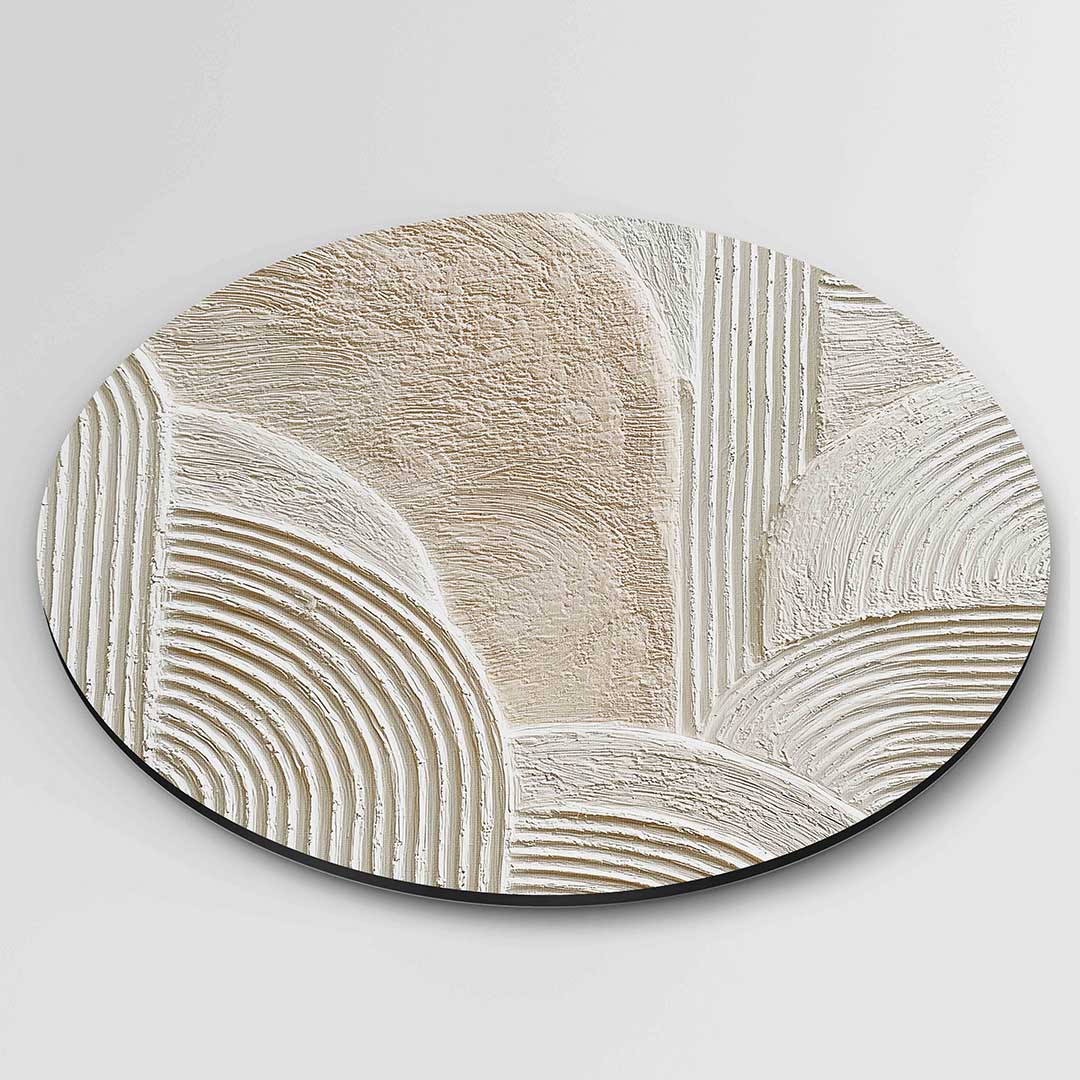 Abstracte lijnen Muurcirkel