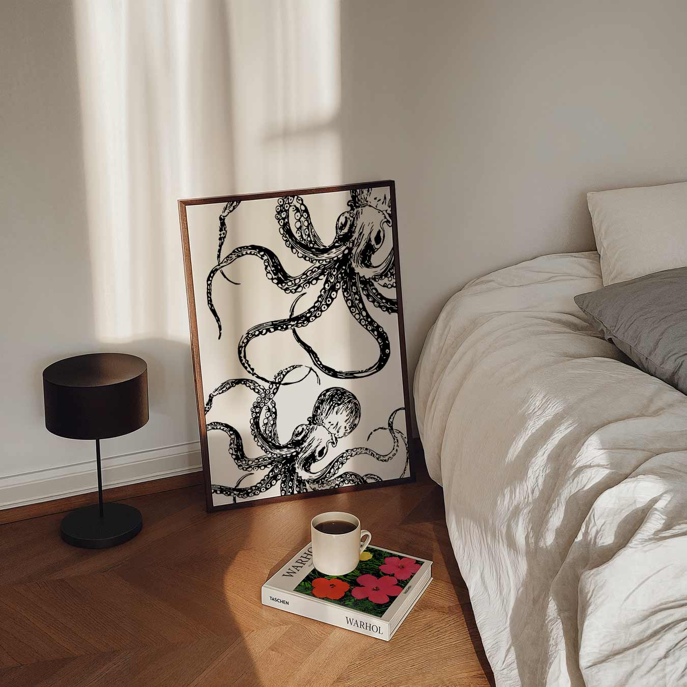 Octopus Elegantie Poster-WallArtistic